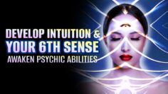 Awaken Your Psychic Abilities | Develop Intuition & Your 6th Sense | Theta Waves | Meditation Music