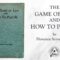 The Game of Life and How to Play it (1925) by Florence Scovel Shinn