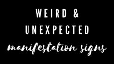3 Weird Signs Your Manifestation is Coming ⎮ Law of Attraction