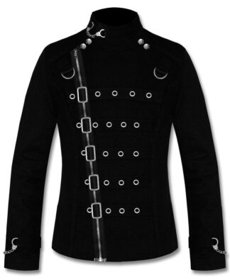 Asymmetric Gothic Asylum Jacket