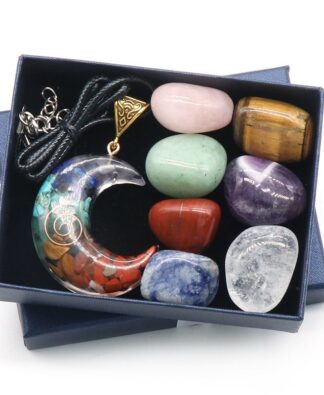 Chakra Healing Crystal Ornaments Set: 7 Natural... From Enjoy_time, &Price; | DHgate.Com