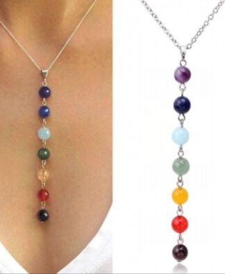 Chakra Stones Necklace: 7 Chakra Reiki Gemstone... From Sffan, &Price; | DHgate.Com