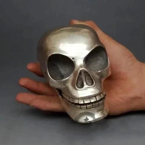 Collectible Old Handwork Tibet Silver Bonelike Skull... From Lixue002, &Price; | DHgate.Com