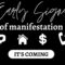 Early Signs of Manifestation ⎮ Signs from the Universe that Manifestation is Near