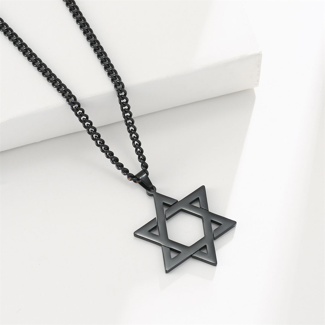 EUEAVAN Star Of David Pendant Necklace Stainless... From Dh912603111, &Price; | DHgate.Com