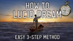 How To Lucid Dream TONIGHT Easily! (3 Simple Steps)