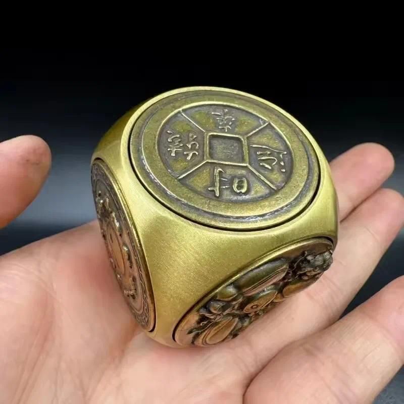 Large Pure Copper Fingertip Spinning Rubik's... From Lixue002, &Price; | DHgate.Com