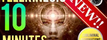 🎧LEARN TELEKINESIS IN 10 MINUTES! SUBLIMINAL AFFIRMATIONS BOOSTER! REAL RESULTS DAILY!