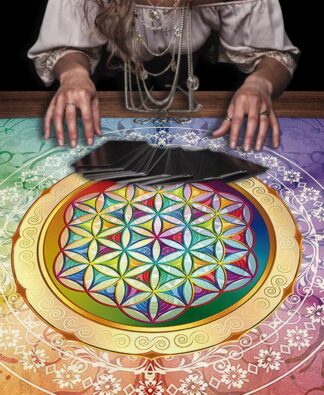 Mandala Flower Of Life Altar Cloth Colorful Tarot... From Dh912732018, &Price; | DHgate.Com