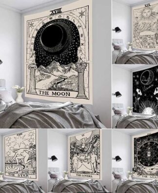 Mandala Tarot Card Tapestry Wall Hanging Sun Moon... From Thousand_alley_end, &Price; | DHgate.Com