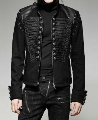Men’s Military Style Steampunk Jacket