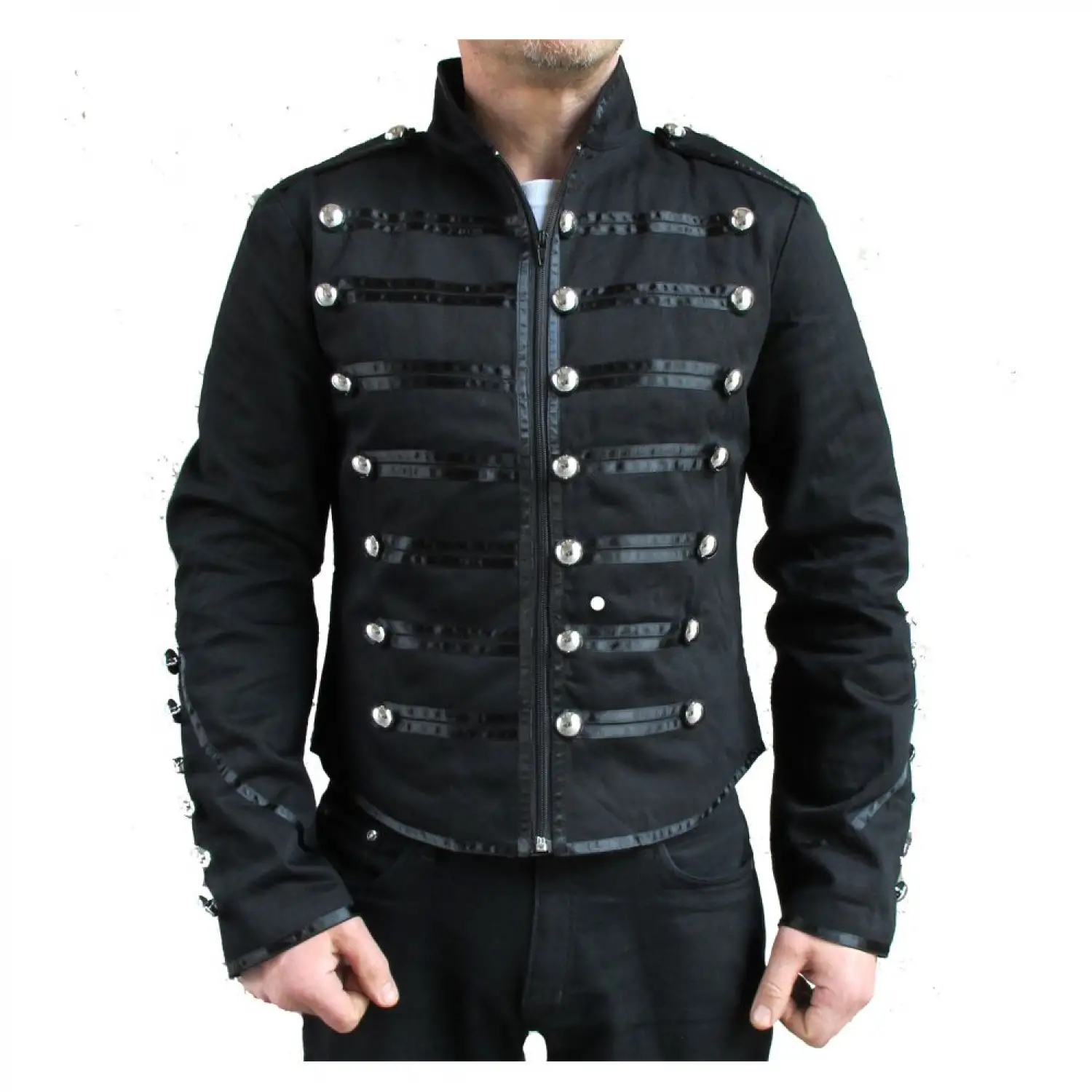 Men's Gothic Tunic Military Parade Jacket