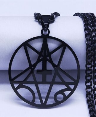 N1159S06 Stainless Steel Inverted Cross Pentagram... From Ycbest, &Price; | DHgate.Com