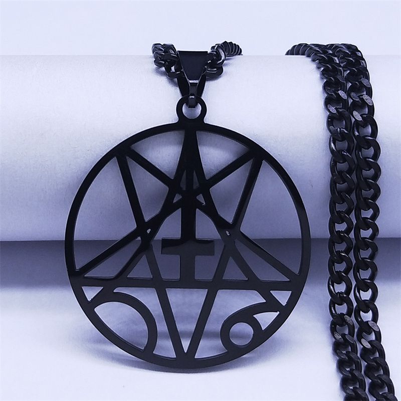 N1159S06 Stainless Steel Inverted Cross Pentagram... From Ycbest, &Price; | DHgate.Com