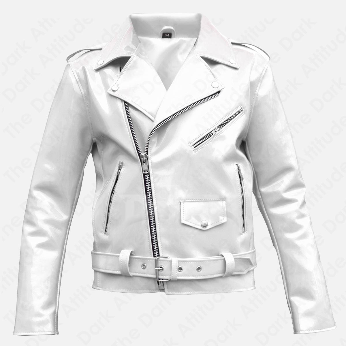 PVC Vinyl Brando Motorcycle Jacket