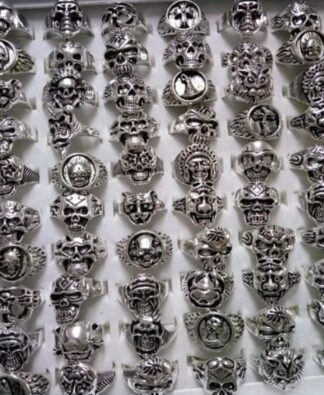 Retro Gothic Skull Ring: Carved Punk Style Antiqued... From Sffan, &Price; | DHgate.Com