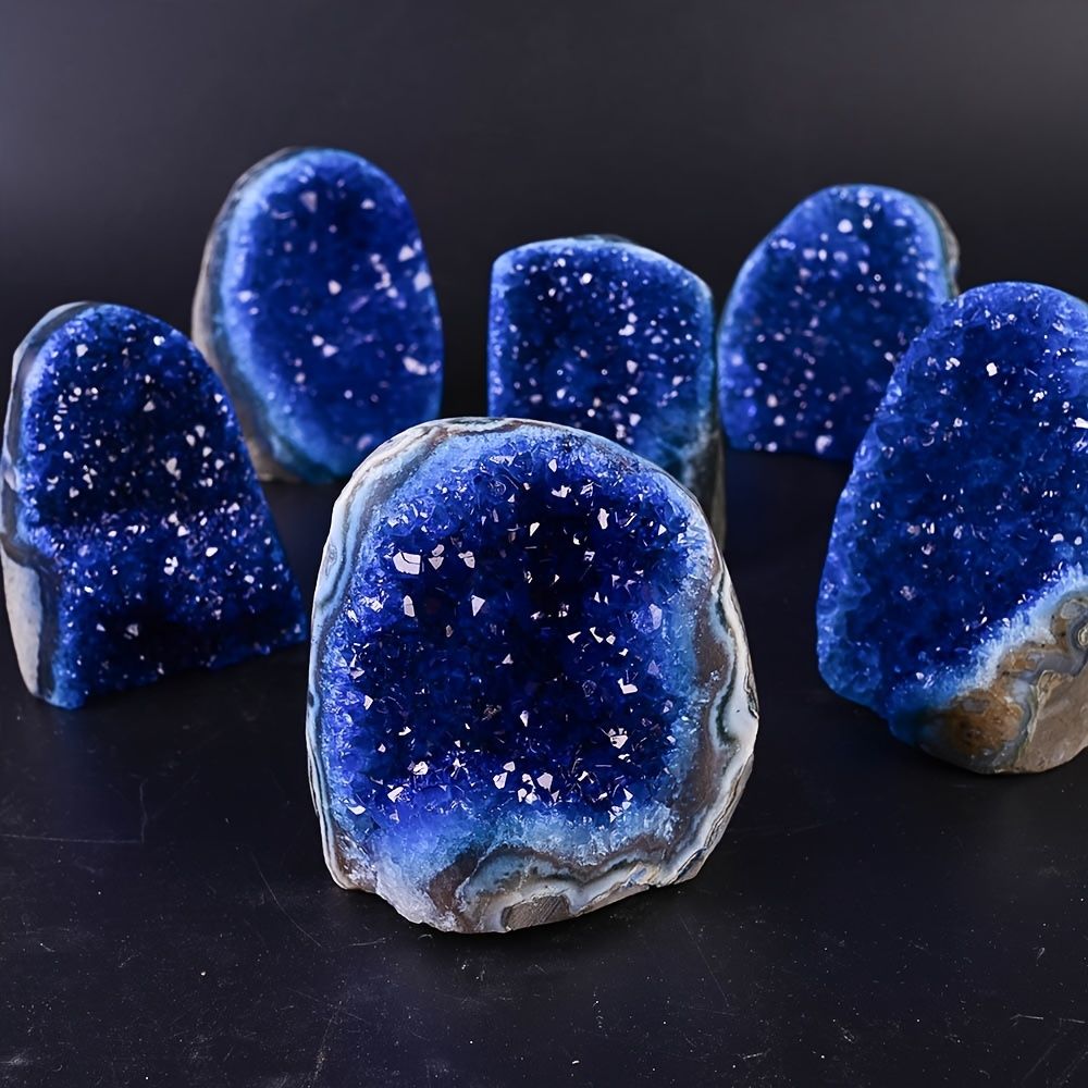 Royal Blue Crystal Cluster Geode Mystical Quartz... From Dh912603111, &Price; | DHgate.Com