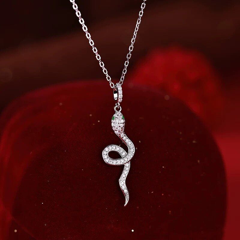 S925 Sterling Silver Snake Necklace For Women ... From Dd9988, &Price; | DHgate.Com