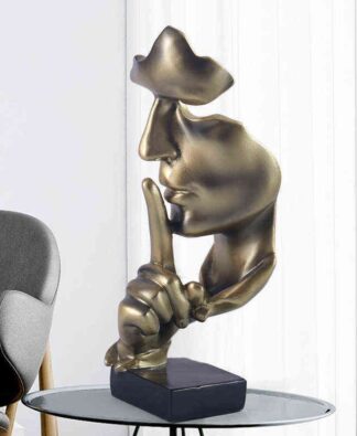 Silent Is Gold Statue Vercingetorix Abstract Resin... From Flsjkmr, &Price; | DHgate.Com