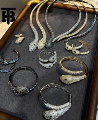 TB BHULAMTE Designer Ling Snake Jewelry Set Rhodium... From Beadedwholesaler, &Price; | DHgate.Com