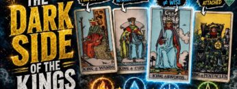 The Dark Side of the Kings in Tarot: Power, Ego & Shadow Work