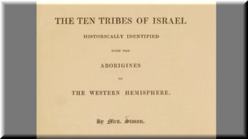 📘 The ten tribes os Israel historically identified, Barbara Simon