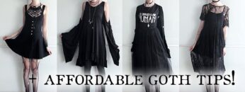 4 GOTH OUTFITS BELOW €50
