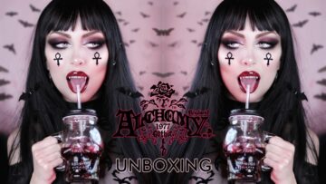 ALCHEMY GOTHIC HAUL | Unboxing and Try On | Goth Jewelry + Decor Alternative Lifestyle | Vesmedinia