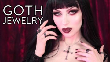 ⛓️🖤 ALT / GOTH JEWELRY HAUL🖤⛓️  Handcrafted Rings from GTHIC | Vesmedinia
