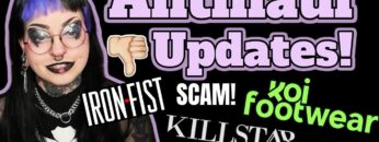 Antihaul Updates! Killstar, Dollskill, Iron Fist, Koi Footwear & More! // Emily Boo
