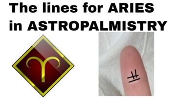Astropalmistry: Aries