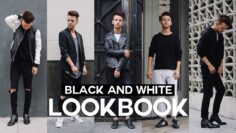 Black & White Lookbook – Minimal Mens Outfits | Imdrewscott