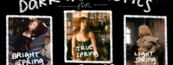 Dark Aesthetics for Springs | Bright Spring, True Spring, Light Spring