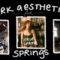 Dark Aesthetics for Springs | Bright Spring, True Spring, Light Spring