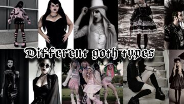 DIFFERENT TYPES OF GOTH
