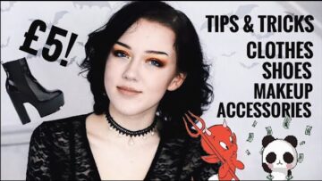 Goth/Alt Fashion On A Budget! – Huge Collective Haul, Tips & Tricks