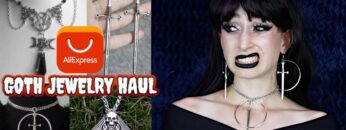 GOTH/ALTERNATIVE ALIEXPRESS JEWELRY HAUL 💀