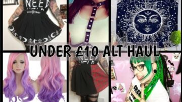 Goth/Alternative On A Budget *UNDER £10* // Emily Boo