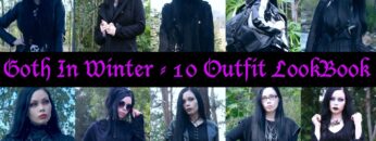 GOTH IN WINTER || 10 Outfit Lookbook