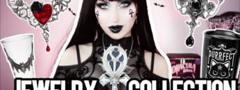 🦇 GOTH JEWELRY COLLECTION 🦇 Massive Alchemy England Haul + Review + Alt Home Decor | Vesmedinia