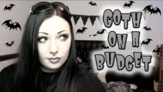 Goth on a Budget – $1 Makeup/Accessory Haul! | Toxic Tears