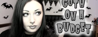 Goth on a Budget – $1 Makeup/Accessory Haul! | Toxic Tears