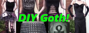 Goth on a Budget: Easy DIY Clothing!