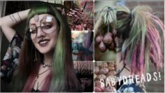 HAIR TRANSFORMATION – NEW COLOR + BABYDREADS!