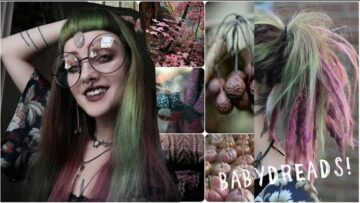 HAIR TRANSFORMATION – NEW COLOR + BABYDREADS!