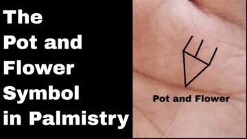 Indian Palmistry Symbols: Pot and Flower and Sudden Wealth