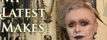 My Latest Makes – D.I.Y. Goth jewellery and accessories