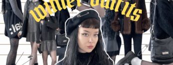 outfits I wore this winter (autumn outfit inspo) 🥀 grunge, thrifted, 90s fashion