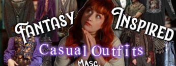 ⚔️ STYLE TIPS for those who love FANTASY but dress more Masculine 🧙♂️ #styletips #menswear
