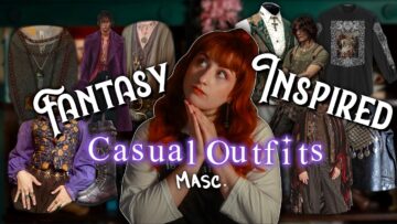 ⚔️ STYLE TIPS for those who love FANTASY but dress more Masculine  🧙‍♂️ #styletips #menswear